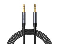Cable de audio est�reo Joyroom AUX mini jack de 3,5 mm 1,2 m negro (SY-A08)