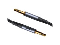 Cable de audio est�reo Joyroom AUX mini jack de 3,5 mm 1,2 m negro (SY-A08)