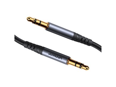 Joyroom stereo audio cable AUX 3.5 mm mini jack 1.2m black (SY-A08)