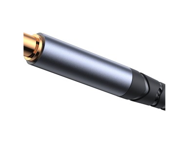 Joyroom stereo audio cable AUX 3.5 mm mini jack 1.2m black (SY-A08)
