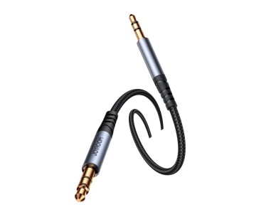 Joyroom stereo audio cable AUX 3.5 mm mini jack 1.2m black (SY-A08)