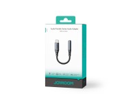 Joyroom SY-C01 USB-C DAC adapter to 3.5 mm mini jack - black Joyroom SY-C01 USB-C DAC adapter to 3.5 mm mini jack - black