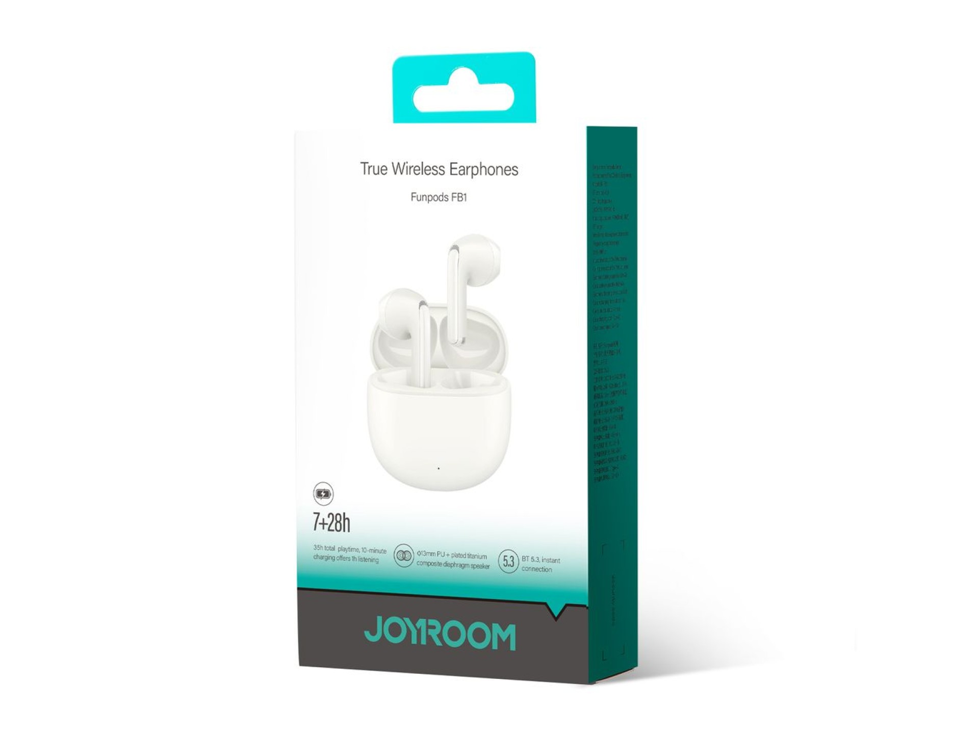 Auriculares inalámbricos TWS Joyroom Funpods Series JR-FB1 Bluetooth 5.3 - beige