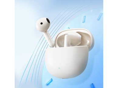 TWS Joyroom Funpods Series JR-FB1 Bluetooth 5.3 wireless headphones - beige