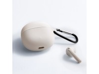 Fones de ouvido sem fio TWS Joyroom Funpods Series JR-FB1 Bluetooth 5.3 - bege Fones de ouvido sem fio TWS Joyroom Funpods Series JR-FB1 Bluetooth 5.3 - bege