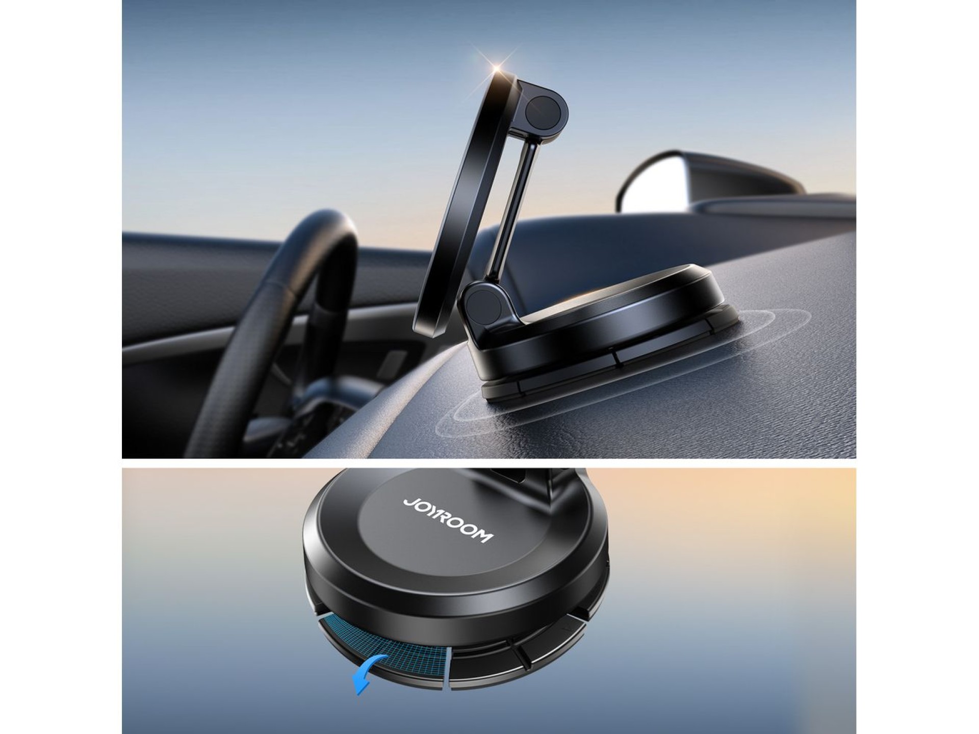 Suporte magnético para painel Joyroom JR-ZS505 compatível com MagSafe - Preto