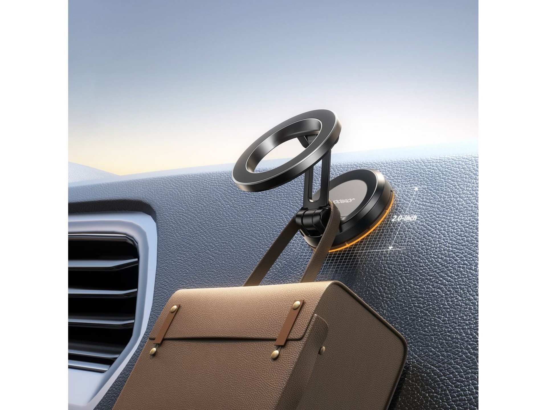 Suporte magnético para painel Joyroom JR-ZS505 compatível com MagSafe - Preto