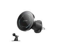 Soporte para coche Joyroom JR-ZS502 compatible con MagSafe con cargador inal�mbrico para rejilla de 