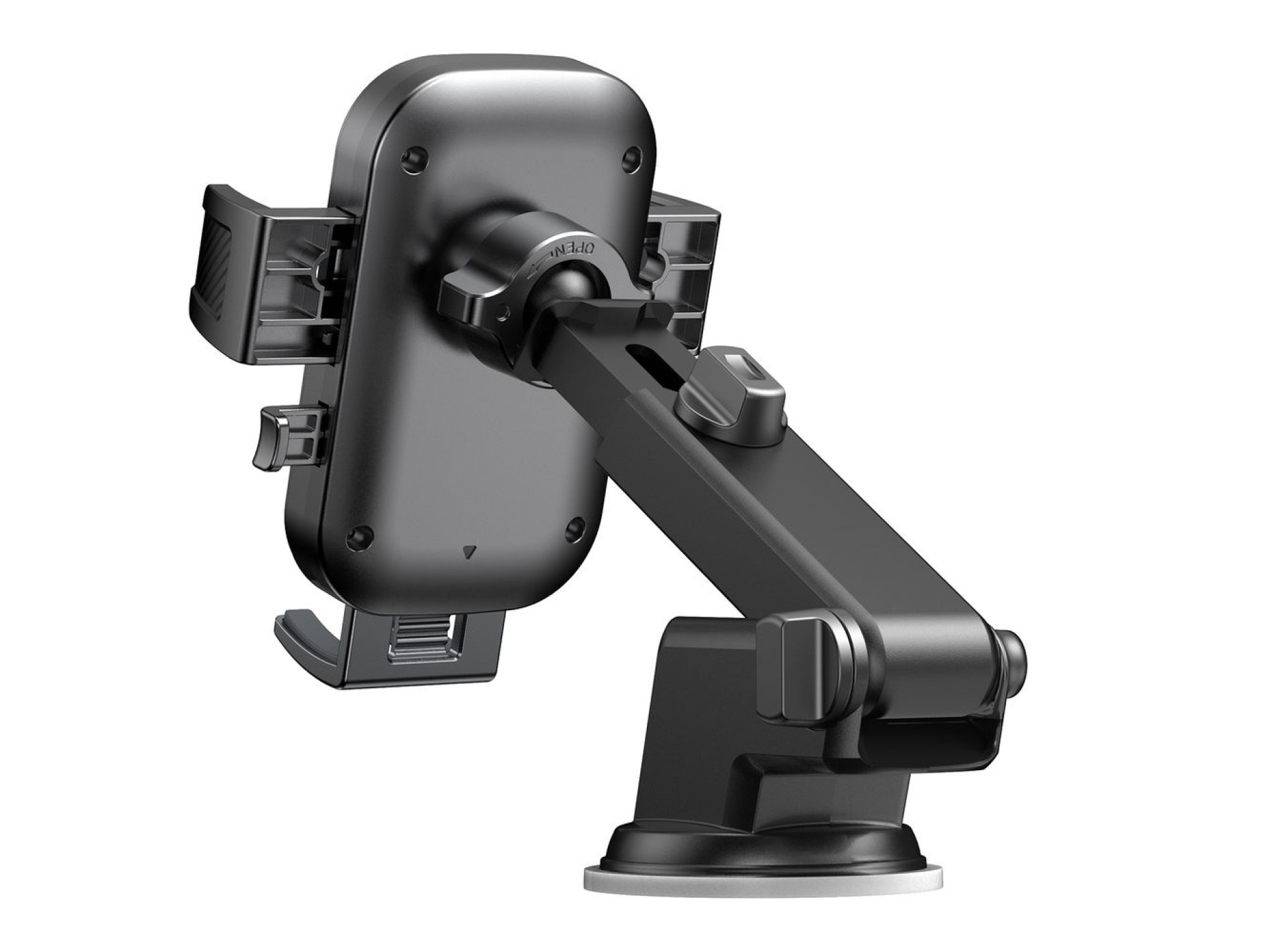 Joyroom JR-OK6 car phone holder on the dashboard - black