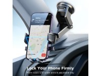 Joyroom JR-OK6 car phone holder on the dashboard - black Joyroom JR-OK6 car phone holder on the dashboard - black