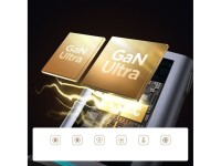 Estaci�n de carga Joyroom JR-TCM02 GaN de 65 W con 4 puertos USB-C y 2 USB-A, enchufe brit�nico, col