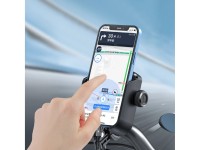 Suporte de telefone Joyroom JR-ZS431 para bicicleta, motocicleta, scooter - preto Suporte de telefone Joyroom JR-ZS431 para bicicleta, motocicleta, scooter - preto