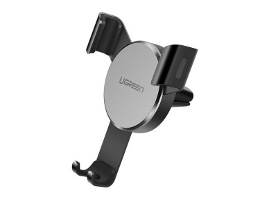 Suporte de ventilação de carro por gravidade Ugreen LP130 - preto Suporte de ventilação de carro por gravidade Ugreen LP130 - preto
