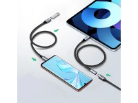 Ugreen US372 80810 USB-C - Cabo USB-C PD QC 100W 5A 10Gbps 0,5m - cinza