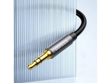 Ugreen AV118 10538 cable 3.5 mm mini jack (male) / 3.5 mm mini jack (female) 5m - silver