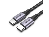 Cable USB-C 3.1/USB-C 3.1 Ugreen US161 50751 de 1,5 m, gris Cable USB-C 3.1/USB-C 3.1 Ugreen US161 50751 de 1,5 m, gris