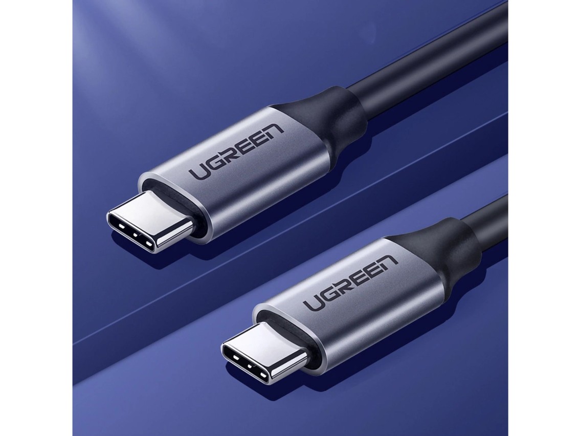 Cable USB-C 3.1/USB-C 3.1 Ugreen US161 50751 de 1,5 m, gris