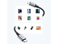 Cable Ugreen US304 60760 Lightning - USB-C 2.0 MFi de 1,5 m - Gris Cable Ugreen US304 60760 Lightning - USB-C 2.0 MFi de 1,5 m - Gris