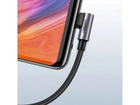 Cable Ugreen US284 70255 USB-A (recto) / USB-C (angulado) 3 A, 3 m, gris