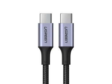 Ugreen US316 70428 USB-C - USB-C PD QC FCP Cable 100W 5A 480Mb/s 1.5m - Gray