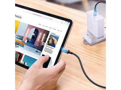 Ugreen US316 70428 USB-C - USB-C PD QC FCP Cable 100W 5A 480Mb/s 1.5m - Gray