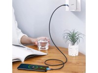 Cable Ugreen US316 70428 USB-C - USB-C PD QC FCP 100 W 5 A 480 Mb/s 1,5 m - Gris