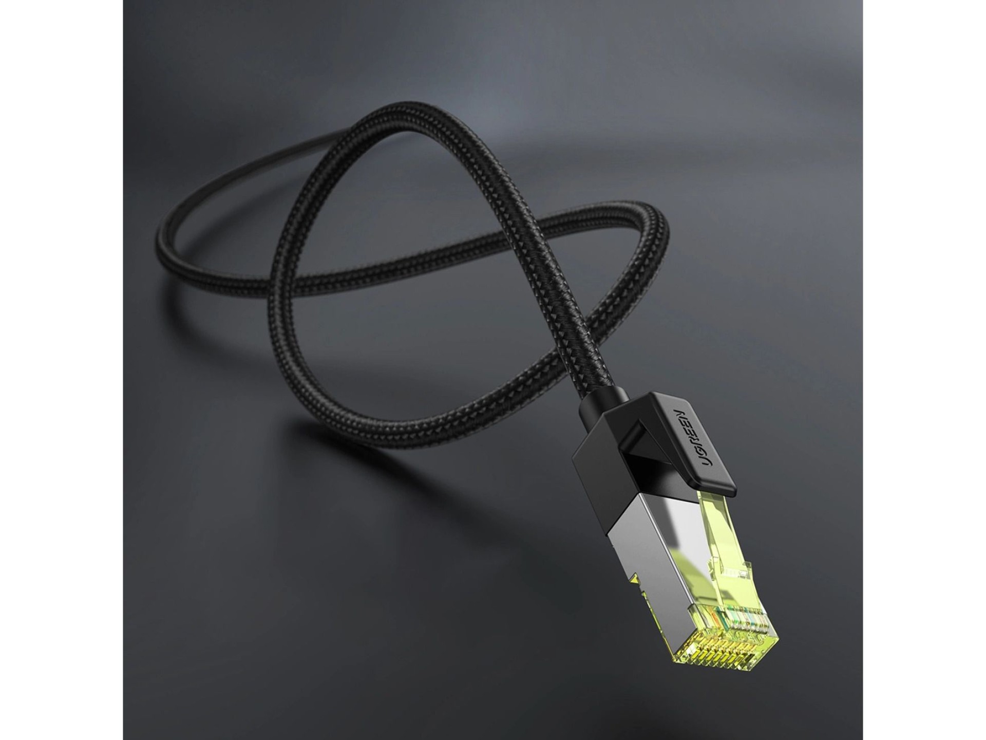 Ugreen NW150 80423 Ethernet RJ45 Cat 7 10Gbps Cable 2m - Black