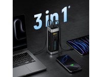 Powerbank Cuktech CUK00P23GLBK 210W 25000mAh Power Bank 2 x USB-C 1 x USB-A - Preto Powerbank Cuktech CUK00P23GLBK 210W 25000mAh Power Bank 2 x USB-C 1 x USB-A - Preto
