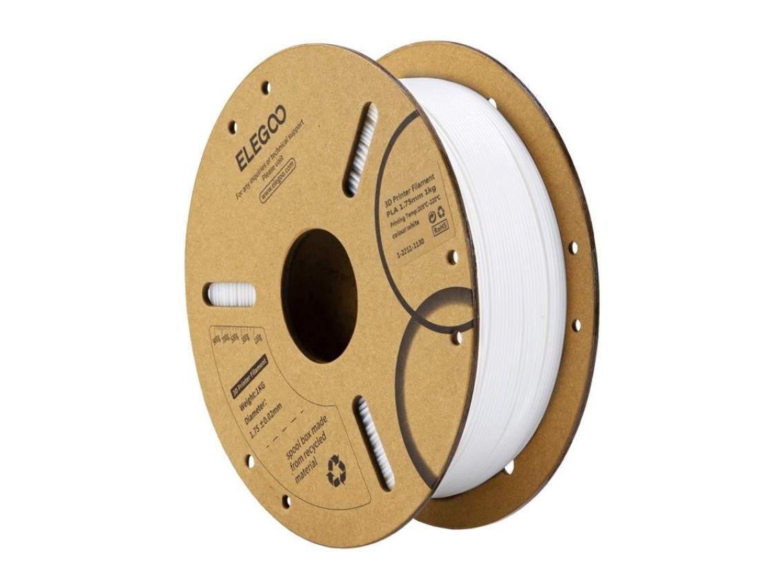 Filamento PLA ELEGOO (Branco)