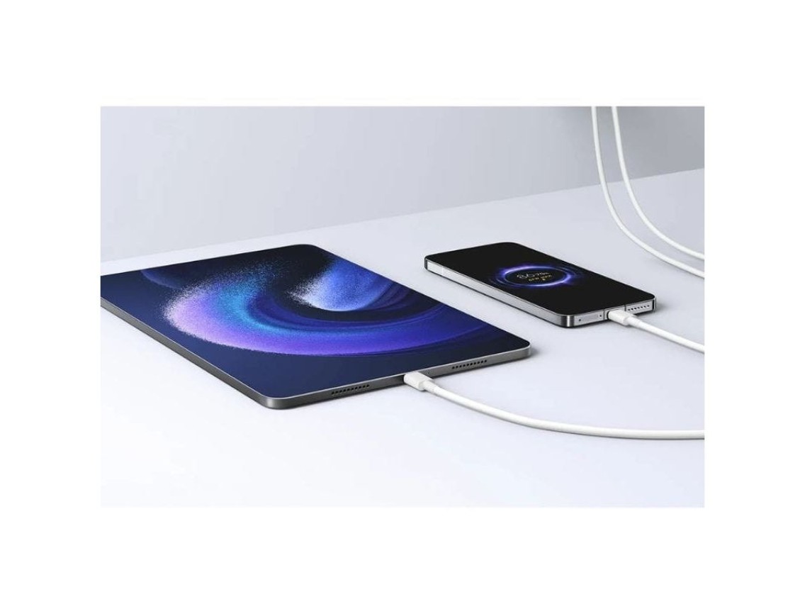 Cargador de Pared GaN Xiaomi 90W HyperCharge Power Adapter 2xUSB Tipo-C/ 1xUSB/ 90W