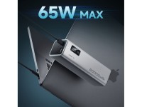 Powerbank Cuktech CUKP200XGLGR 100W 20000mAh 2 x USB-C 1 x USB-A - gray Powerbank Cuktech CUKP200XGLGR 100W 20000mAh 2 x USB-C 1 x USB-A - gray