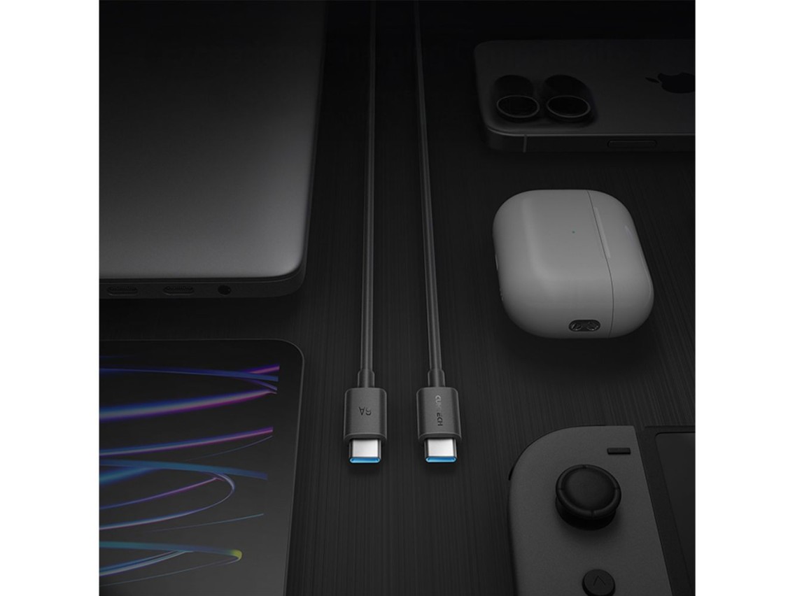 Cuktech CKCTC615NCBK USB-C 6A 240W Cable 1.5m - Black