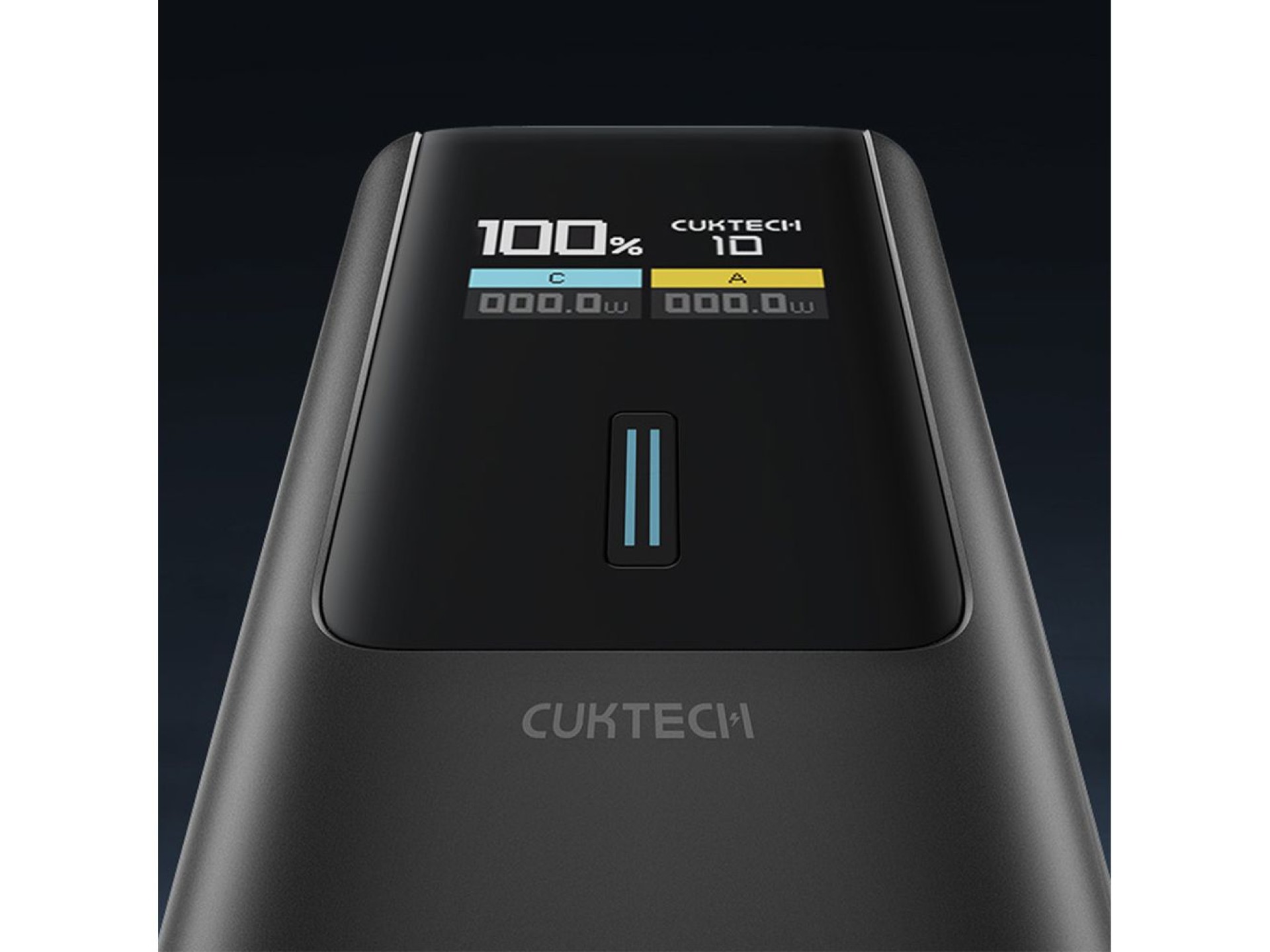 Powerbank Cuktech CKPB100PGLBL 150W 10000mAh USB-C USB-A - preto