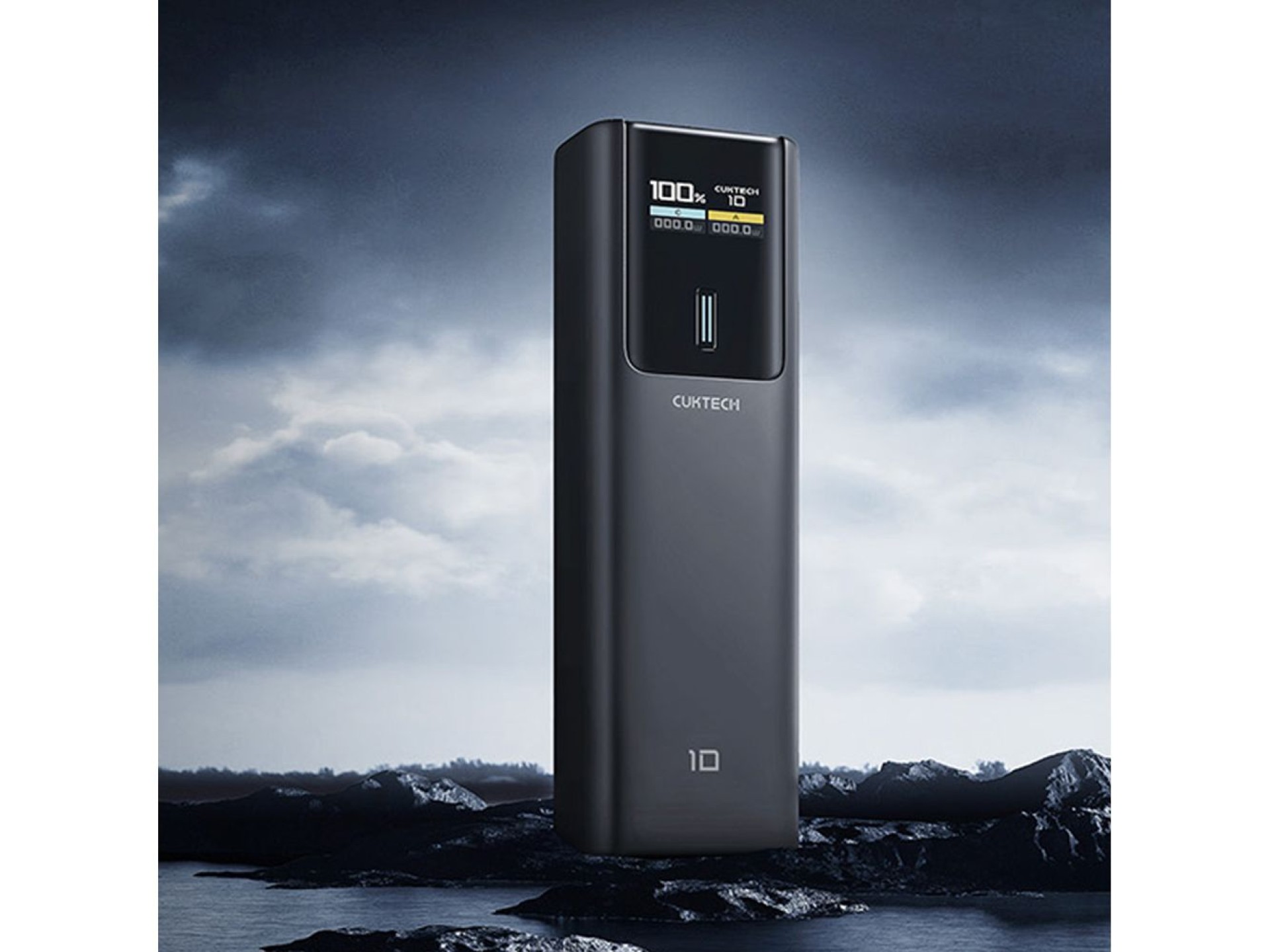 Powerbank Cuktech CKPB100PGLBL 150W 10000mAh USB-C USB-A - preto