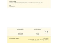 Cocina de gas butano/propano esmaltada 3 quemadores, blanca, 600 x 340 x 100 mm