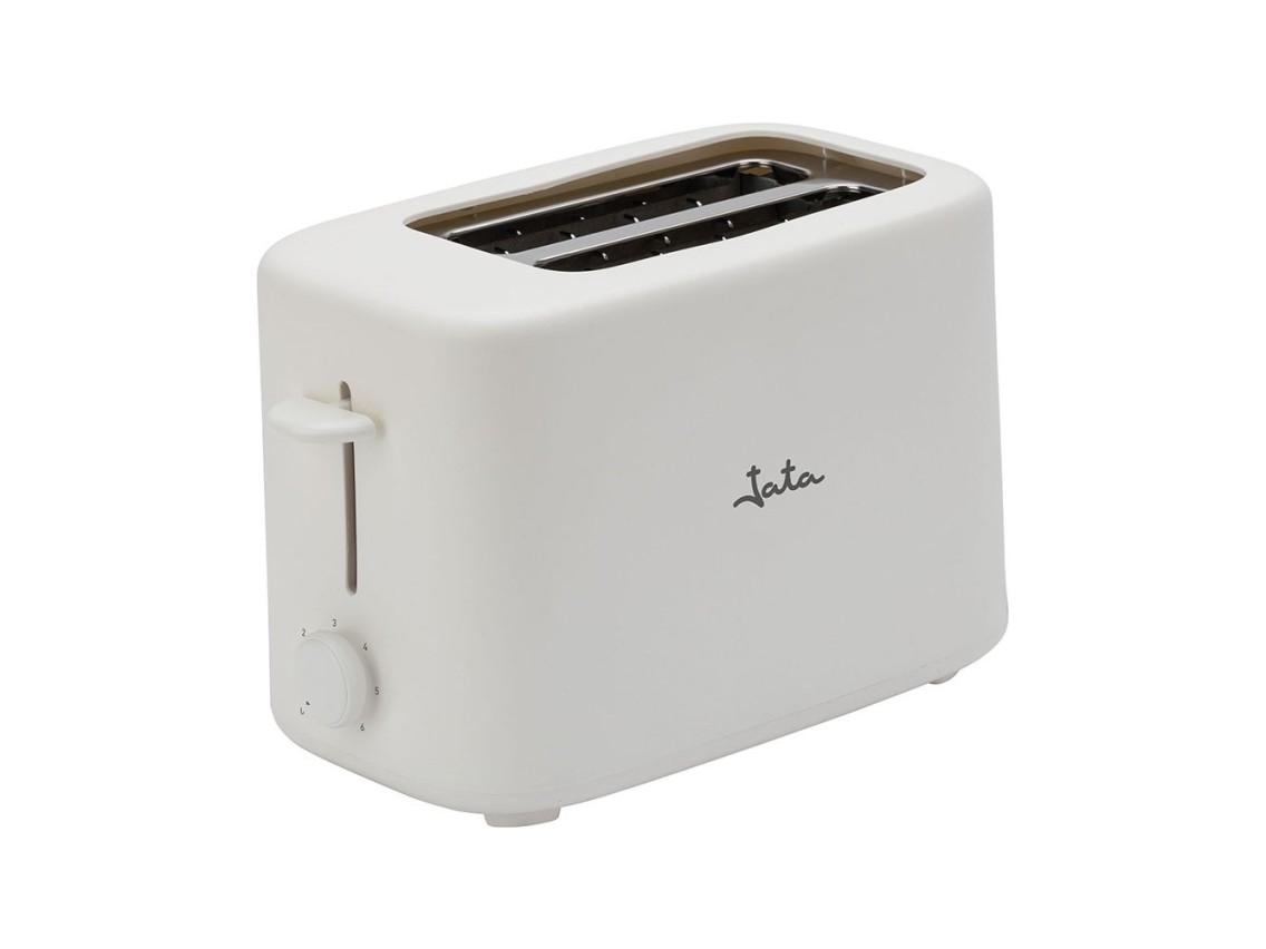 Toaster with 2 slots white 750 w
