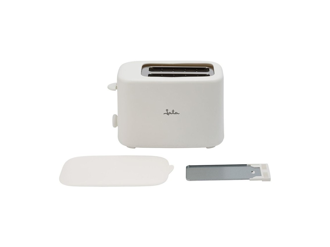 Torradeira com 2 entradas branca 750 w