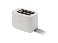 Toaster with 2 slots white 750 w