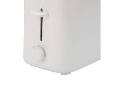 Toaster with 2 slots white 750 w Toaster with 2 slots white 750 w