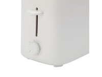 Toaster with 2 slots white 750 w