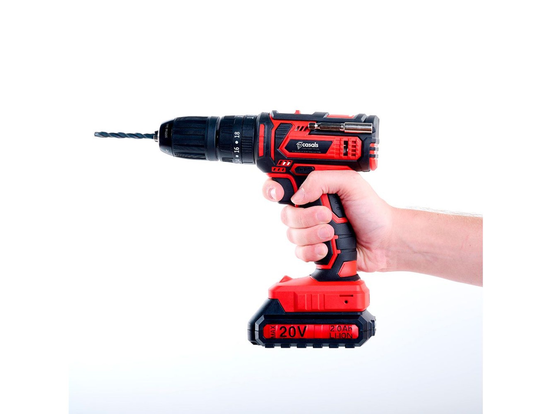 Cid2050b hammer drill / screwdriver 20 v includes battery + charger