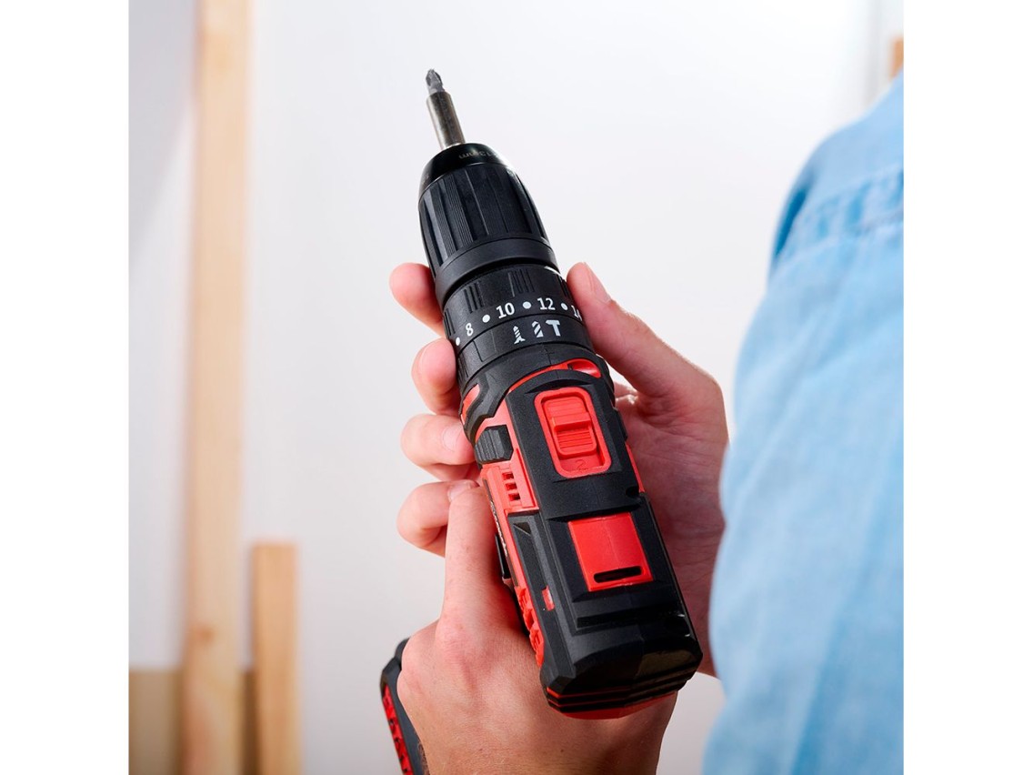 Cid2050b hammer drill / screwdriver 20 v includes battery + charger