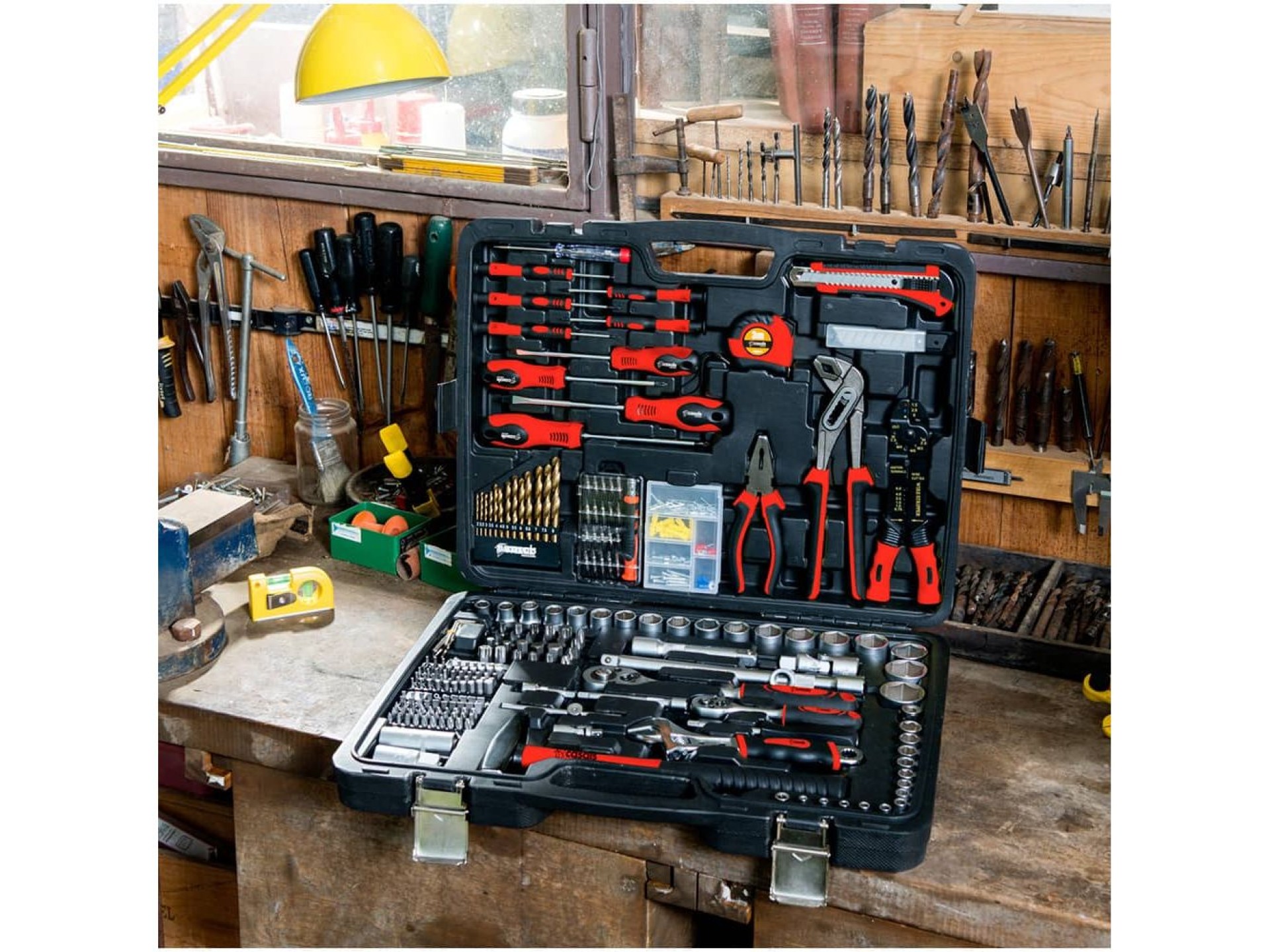 Mala de ferramentas hh303, 303 peças