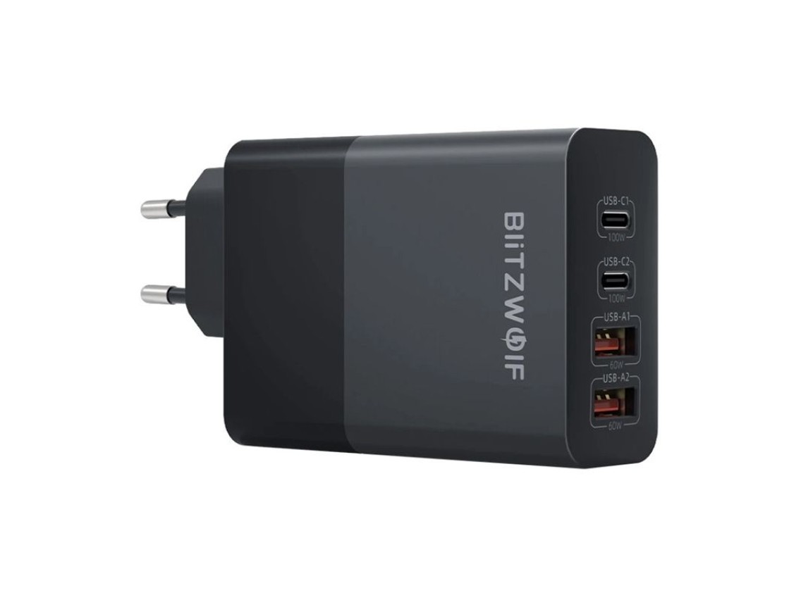 BlitzWolf BW-S29 120W mains charger (black)