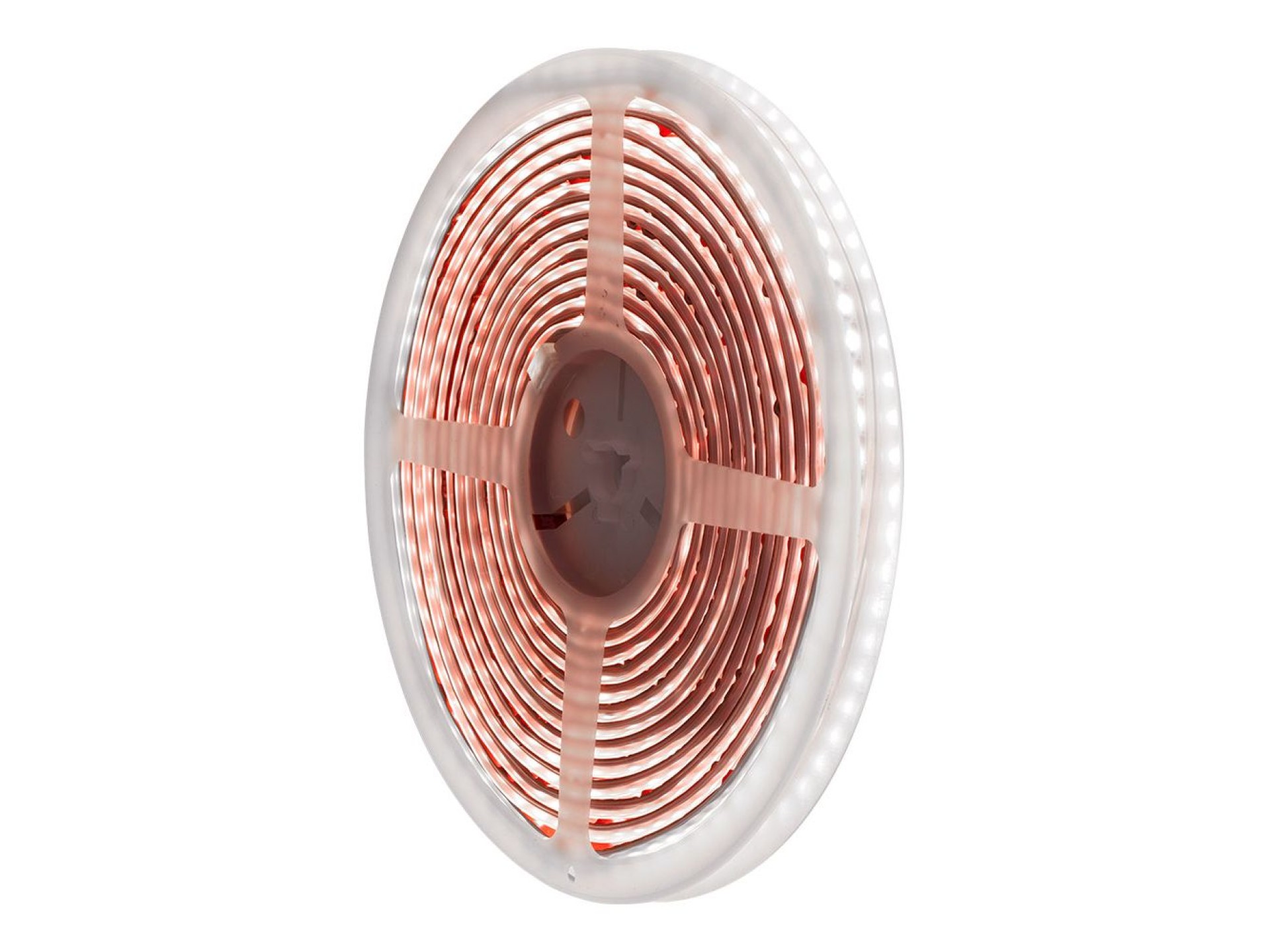 Tira de led luz do dia 4.000k adesivo 5m x 10 mm 8 w/m 100lm/w 24v dc