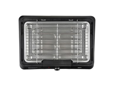Black electric barbecuel, 2200 w Black electric barbecuel, 2200 w
