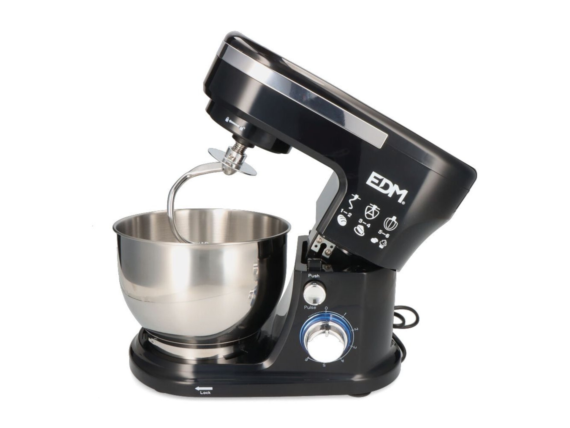 1000w kneading mixer with 4 l stainless steel bowl, 32 x 14 x 29 cm