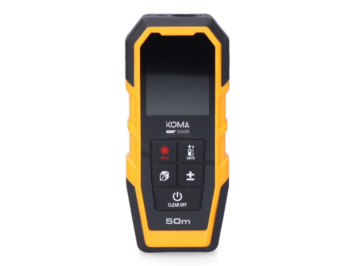 Laser meter with case 5,2 x 2,4 x 12,3 cm