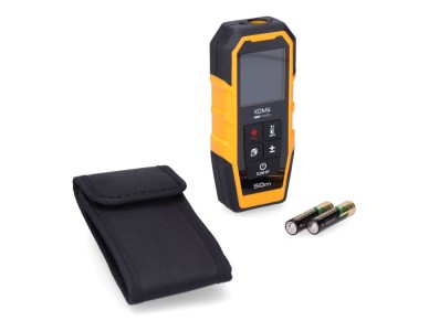 Laser meter with case 5,2 x 2,4 x 12,3 cm