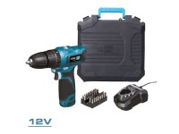 Kit taladro percutor 12 v con accesorios, bateria y cargador Kit taladro percutor 12 v con accesorios, bateria y cargador